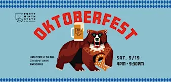 Oktoberfest 2026 - 49th State Brewing @ The Rail