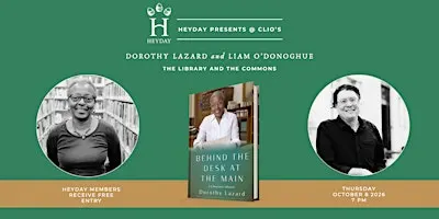 Dorothy Lazard at Clio's!