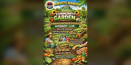 AMVETS Hawaii Community Garden Tours & Orientation