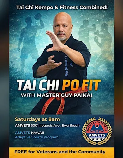 Tai Chi Po Fit with Master Guy Paikai at AMVETS Hawaii