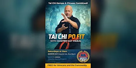 Tai Chi Po Fit with Master Guy Paikai at AMVETS Hawaii