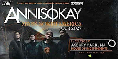 ANNISOKAY "Abyss North America Tour" - Asbury Park, NJ