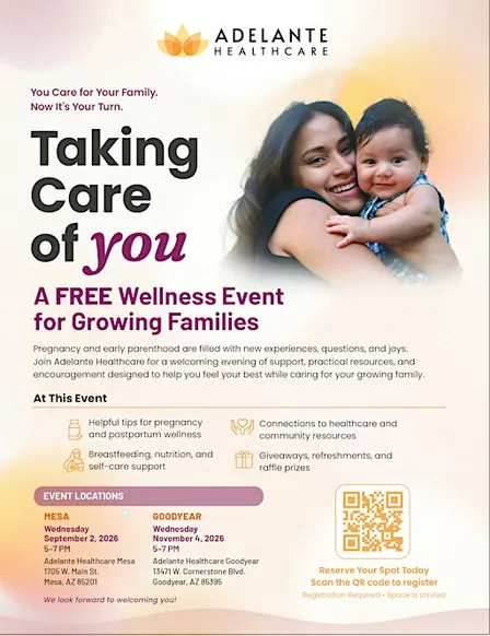 FREE Taking Care of You Event in Goodyear (Mother's, Parents, & Caregivers)