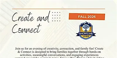 Create and Connect : "Gratitude and  Appreciation"