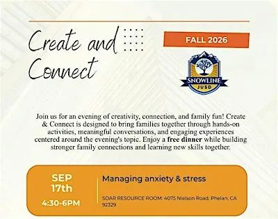 Create and Connect : "Gratitude and  Appreciation"