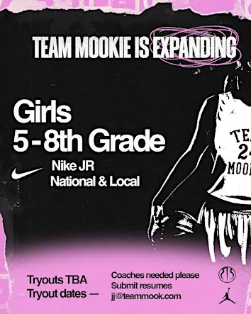 Team Mookie Girls Tryouts