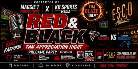 Maggie T Productions With KB Sports Media Red & Black Event