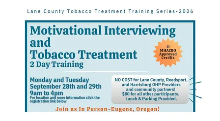 Motivational Interviewing and Tobacco Treatment – 2 Day Training