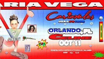 Aria Vega Presents: Cariavales USA & PR TOUR @ CELINE ORLANDO