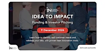 Idea to Impact: Funding & Investor Pitching