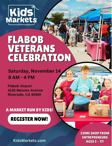 Kids Markets @ Flabob Veterans Celebration