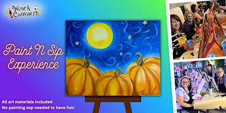 Midnight Pumpkins- Peppino's Kentwood-Paint and Sip