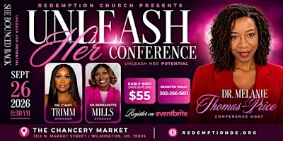 Unleash Her Women's Conference 2026, with Dr. Cindy Trimm