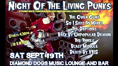 NIGHT OF THE LIVING PUNKS - A punk rock fundraiser for Smiths Horror Maze
