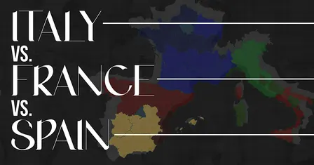 Italy vs France vs Spain | Arts District: Sunday, October 11th at 3PM