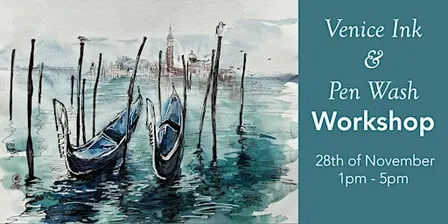 Venice Ink & Pen Wash