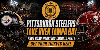 Pittsburgh Steelers @ Tampa Bay Bucs NSOG Tailgate -2xSB Champ JEFF REED