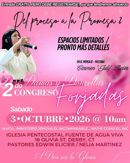2do Congreso de Damas y Doncellas “Forjadas”