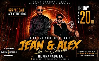 Jean & Alex Live at The Granada L.A.