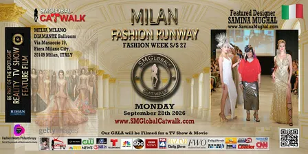 MILAN | Fashion Week Gala | SMGlobal Catwalk Runway Show