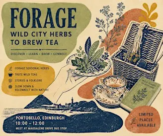 Forage, Brew & Sip: A Wild Tea Walk in Edinburgh