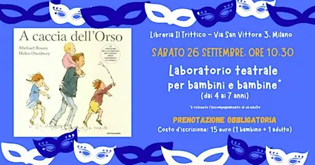 Laboratorio teatrale per bambini e bambine (4 - 7 anni)