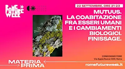 MUTUUS, LA COABITAZIONE FRA ESSERI UMANI E I CAMBIAMENTI BIOLOGICI.