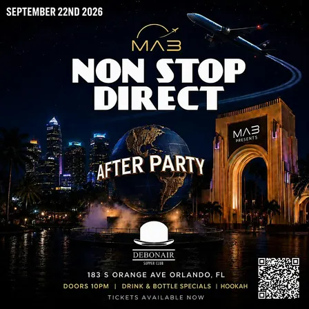 Non Stop Direct MCO Afterparty