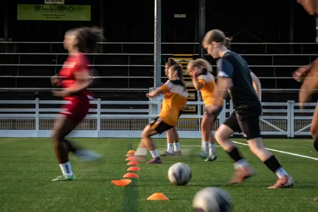 Cambridge United Women Open Training at Grange Road