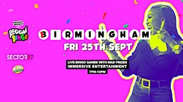Reggae Bingo - Birmingham - Fri 25th Sep