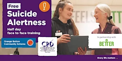 Suicide Alertness Training -Carlisle - 20th October