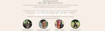 Women's Talk, Real Talk, Real Connection