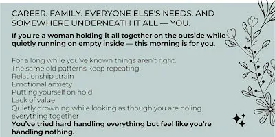 The Reset - 3 keys to lasting wellbeing for women juggling everything
