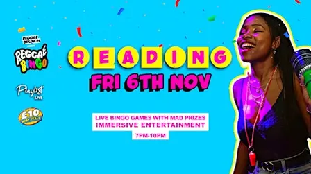 Reggae Bingo - Reading - Fri 6th Nov