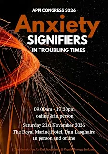 Anxiety Signifiers in Troubling Times - in-person and on-line