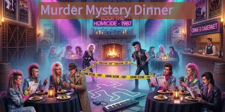 1980s Murder Mystery Dinner
