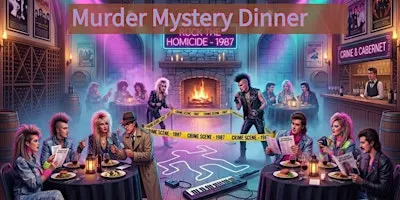 1980s Murder Mystery Dinner