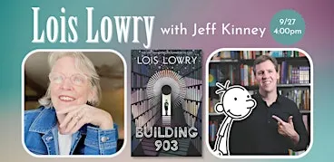 Lois Lowry with Jeff Kinney