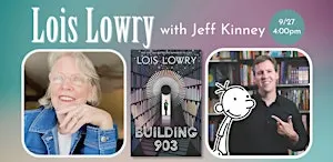 Lois Lowry with Jeff Kinney