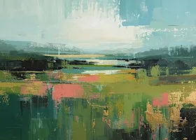 Workshop | THE UNEXPECTED LANDSCAPE: Abstract Worlds w/ Acrylic