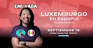 Luxemburgo en Español presenta: Show Comedia stand-up con Emi Vada