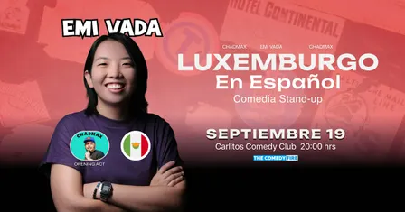 Luxemburgo en Español presenta: Show Comedia stand-up con Emi Vada