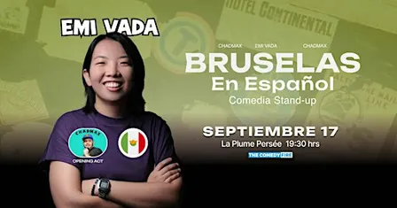 Bruselas en Español #10 - Showcase de comedia stand-up | con Emi Vada