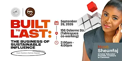 BUILT TO LAST- THE BUSINESS OF SUSTAINABLE INFLUENCE