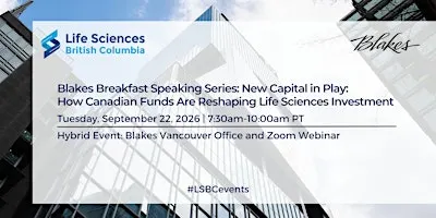 Blakes Breakfast Speaking Series