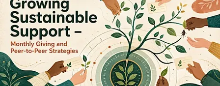 Growing Sustainable Support – Monthly Giving and Peer-to-Peer Strategies