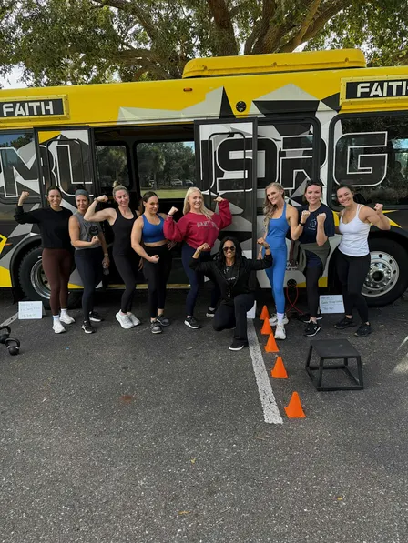 Gym Bus Fit Camp: Echo Thrift Store (Donate Hygiene Items)