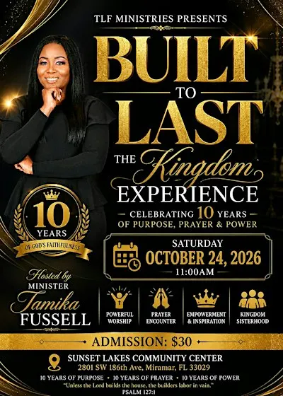 BUILT TO LAST: KINGDOM EXPERIENCE