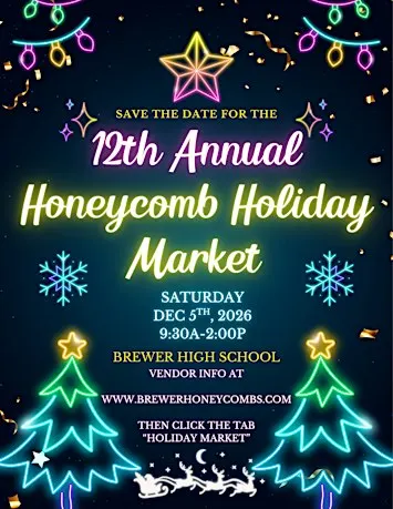 12th Annual BHS Honeycomb Holiday Market VENDOR SIGN UP ONLY