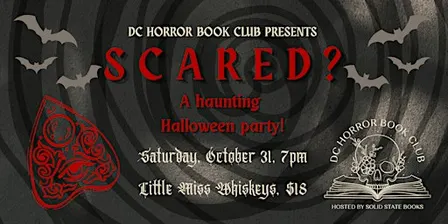 SCARED? A Haunting Halloween Party by DC Horror Book Club!